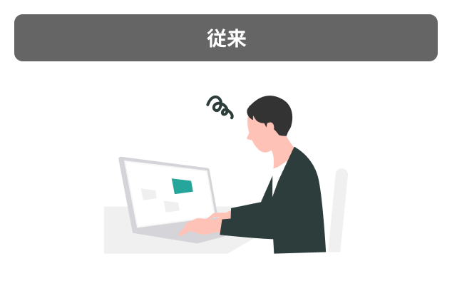 手作業でオリジナルのマスター作成
